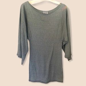 Women’s Michael Stars 3/4 length sleeve gray osfm